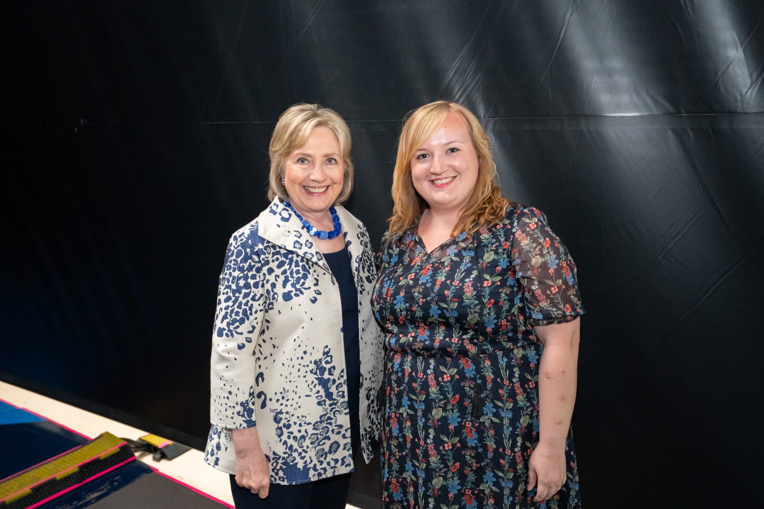 Laura Cienkowski & Secretary Clinton